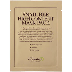Benton Snail Bee High Content Mask